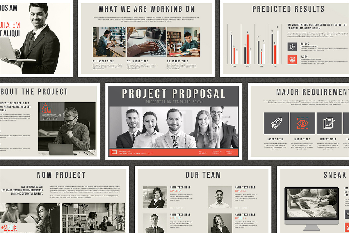 Project Proposal Presentation, a Presentation Template by E-Type (Photo 1 of 6)