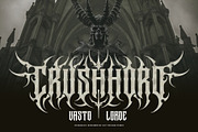 Megasord Typeface, a Blackletter Font by alit design (Thumbnail 7 of 20)