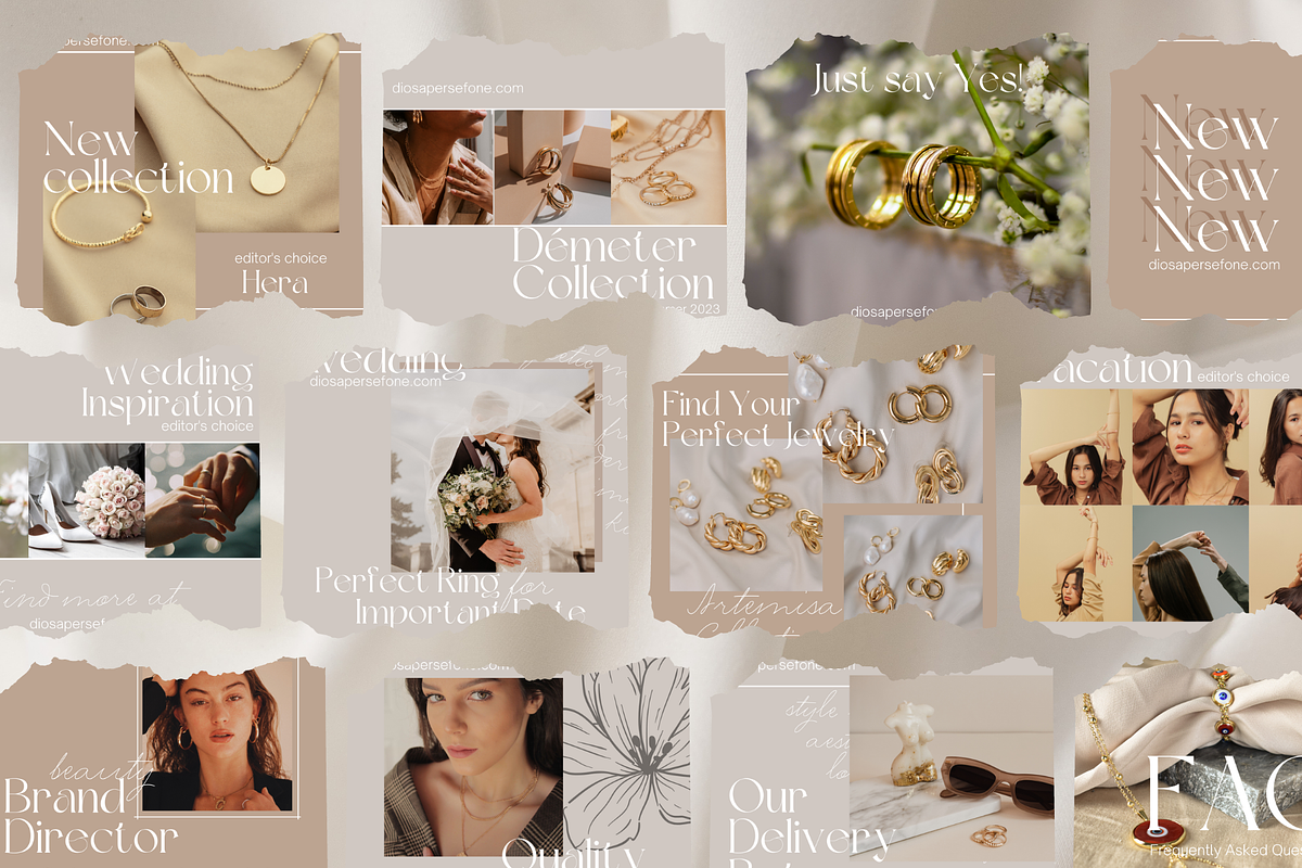 26 Instagram Post Templates -Jewelry, an App Template by KarolinaKreations (Photo 2 of 7)
