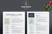 Clean Resume Template MS Word, a Resume Template by ResumeInventor (Thumbnail 2 of 7)