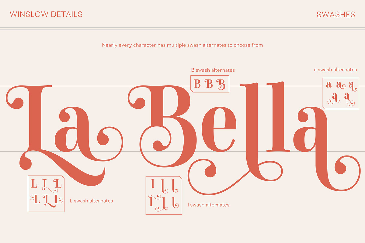 Winslow Title Complete Family, a Serif Font by Kimmy Design (Photo 11 of 15)