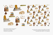 cozy reader seamless pattern jpeg, a Pattern Graphic by Pink Studio Art (Thumbnail 2 of 4)