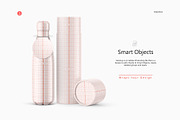 Thermos Bottle with Tube Mockup Set, a Packaging Mockup by HelenStock (Thumbnail 8 of 20)