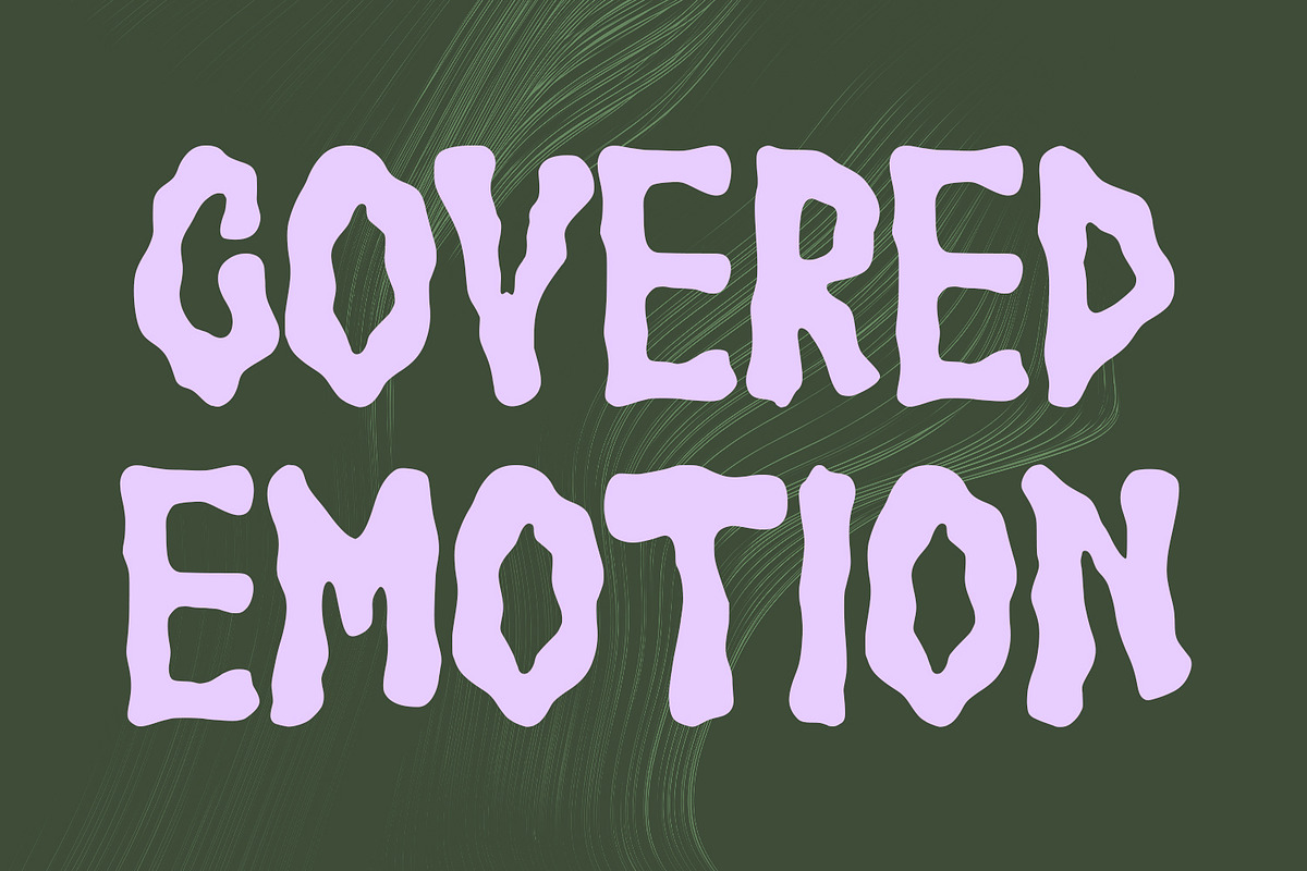 Toxcyde Experimental Display Font, a Handwritten Font by Maulana Creative (Photo 3 of 7)