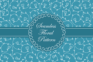 Seamless Floral Pattern Vector