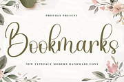 Bookmarks, a Handwritten Font by FreshTypeINK (Thumbnail 1 of 8)