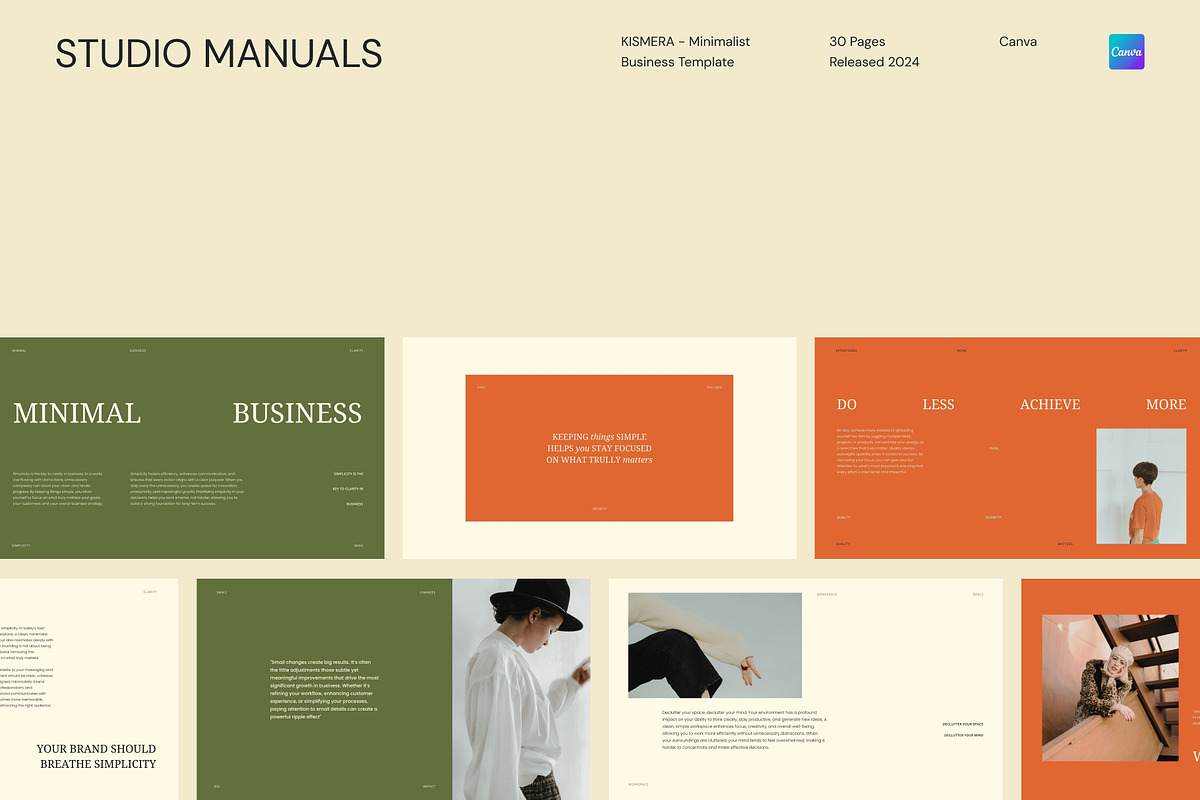 KISMERA - Minimalist Business, a Social Media Template by Studio Manuals (Photo 2 of 8)