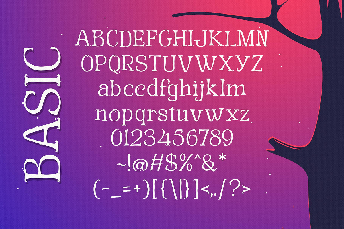 The Spokill Halloween Typeface, a Script Font by alit design (Photo 5 of 16)