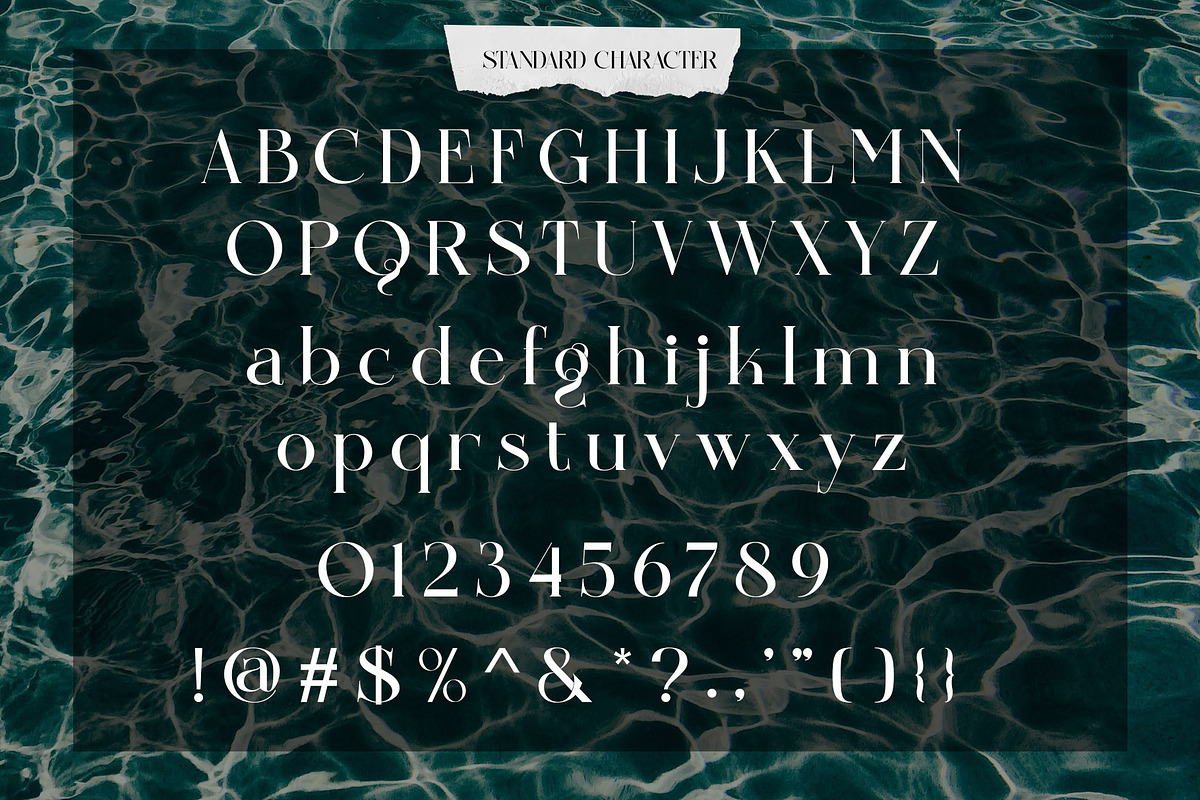Resskue Elegant Display Serif, a Serif Font by Alfinart (Photo 5 of 10)