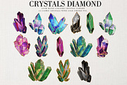Cosmic Crystals, an Illustration by Luiz da Rolt Grathwohl (Thumbnail 2 of 4)
