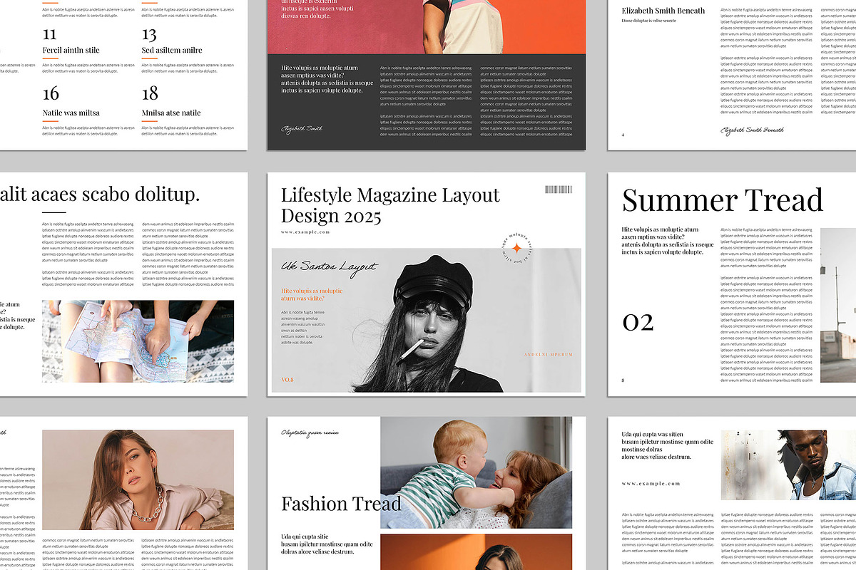 Lifestyle Magazine Template Landscap, a Magazine Template by ElvinPrint (Photo 2 of 8)