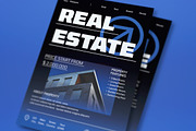Black Modern Real Estate Flyer Set, a Flyer Template by graphicook (Thumbnail 2 of 3)