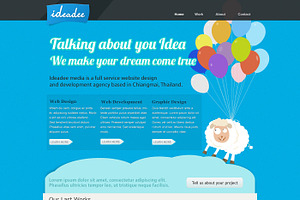 Ideadee - PSD Template