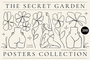 300 Line Art Gallery Set Prints, a Decorative Illustration by Ayya Studio (Thumbnail 1 of 20)