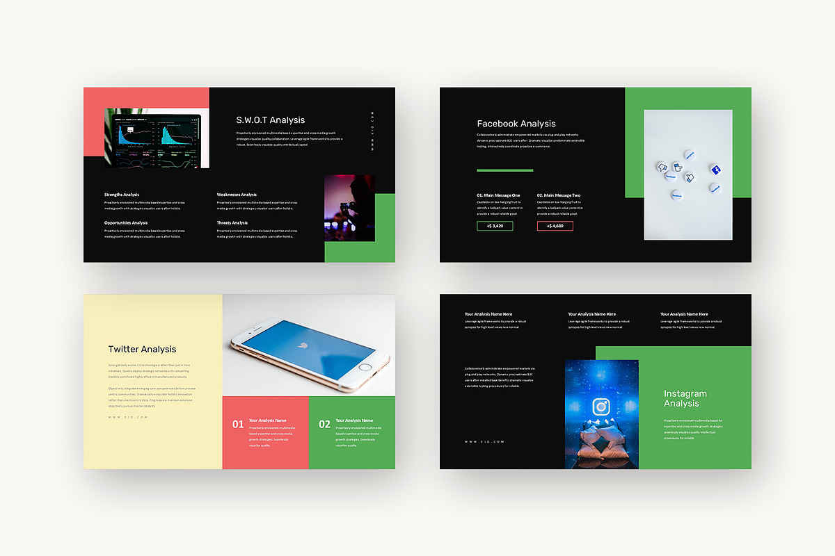 Eio : Social Agency Google Slides, a Presentation Template by Punkl Camp (Photo 8 of 16)