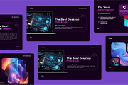 Nft Marketplace Google Slide, a Presentation Template by Annora Studio (Thumbnail 2 of 5)
