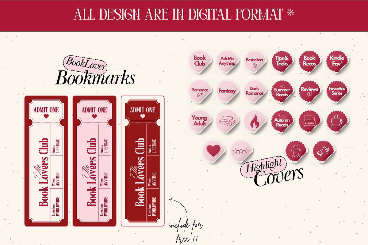 Bookstagram template Instagram Canva, a Social Media Template by PixelBloomClub (Photo 6 of 8)