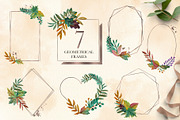 Autumn Leaves Watercolor Clipart, an Illustration by Oh Darling Graphics (Thumbnail 5 of 9)