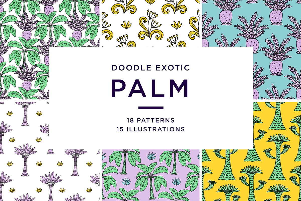 PALM, a Pattern Graphic by Tanya Akhmett (Photo 1 of 6)
