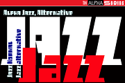 Alpha Series Font Collection, a Sans Serif Font by Wiescher Design (Thumbnail 7 of 10)