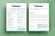 Resume Cv Template Word Apple Pages, a Resume Template by Tbunny (Thumbnail 2 of 5)