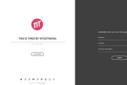 CMP TimeX - Coming Soon landing page, a WordPress Template by NiteoThemes (Thumbnail 2 of 6)