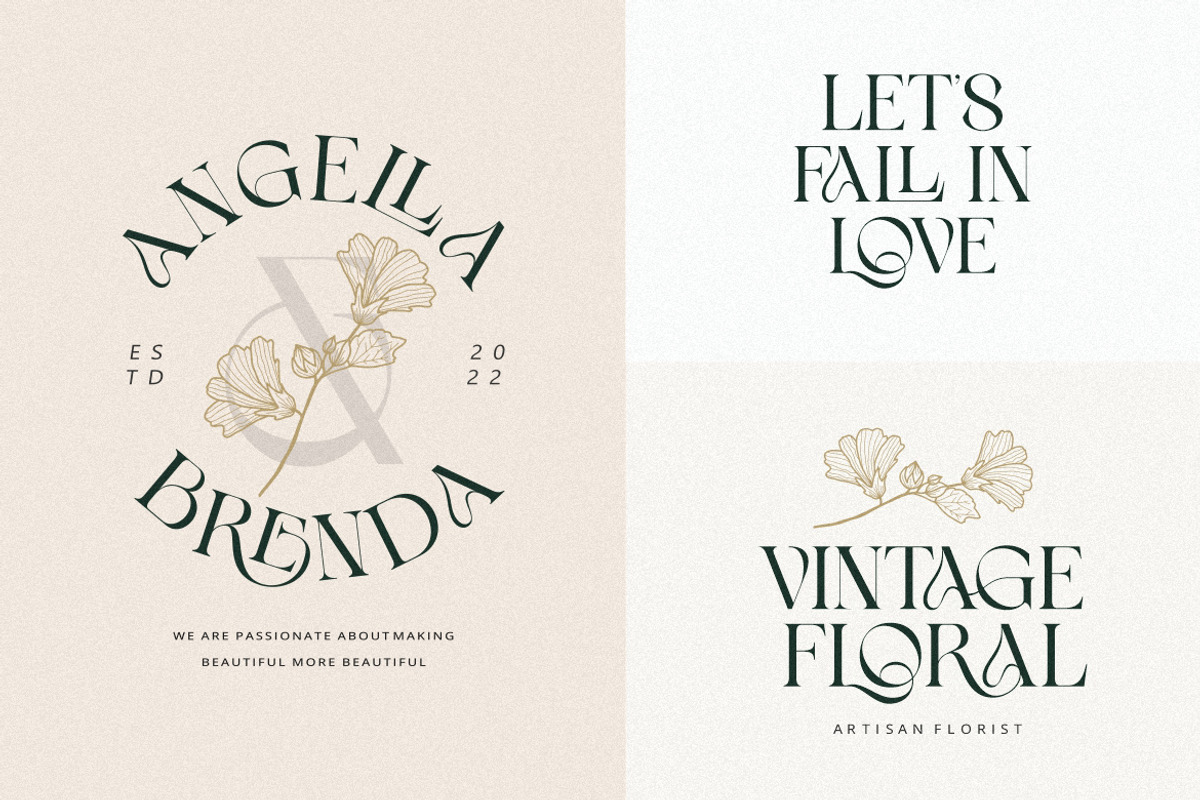 Lamoric Rowen Font, a Serif Font by HansCo Studio (Photo 4 of 10)