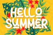 Sun Summer - Display Font, a Handwritten Font by alifryanzulfikar (Thumbnail 2 of 9)