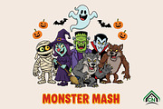 Monster Mash PNG, an Icon by Craft Nest (Thumbnail 1 of 6)