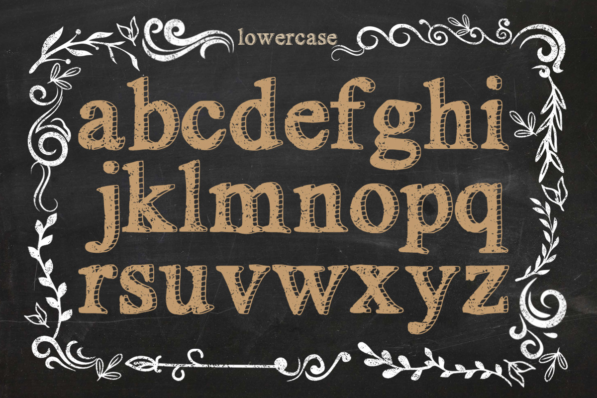 Queen Chalkfoam, a Serif Font by iyhulmonsta (Photo 3 of 11)