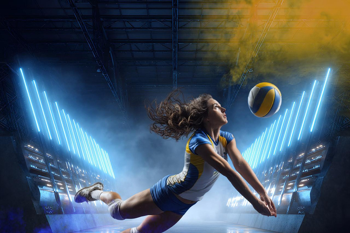 Sports Neon Light Digital Backdrops, a Background Graphic by Walllow Creatives (Photo 2 of 7)