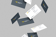 Business cards template: T-block, a Business Card Template by Srg® (Thumbnail 4 of 4)