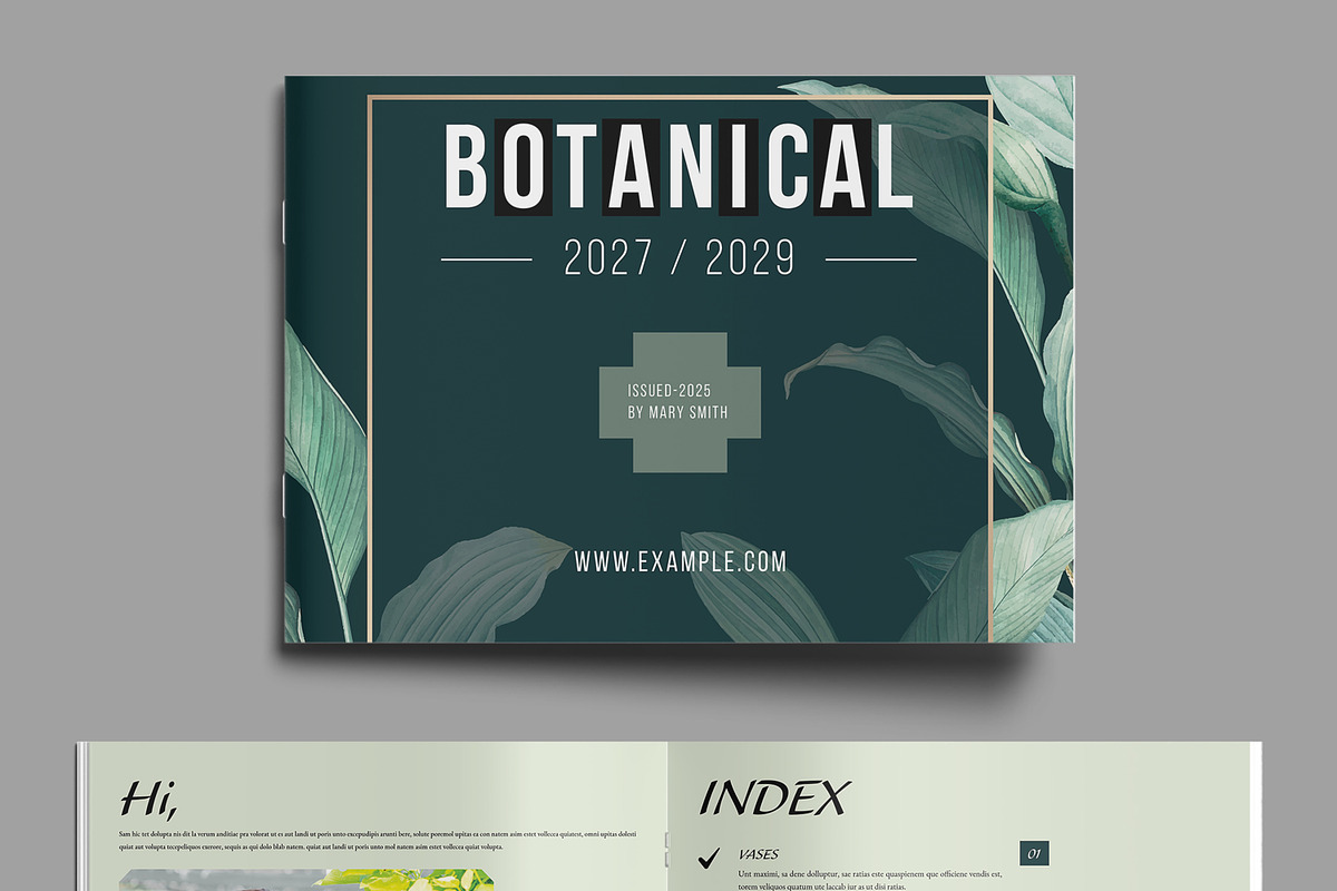 Botanical Magazine Landscape, a Magazine Template by MightyDesign (Photo 2 of 9)