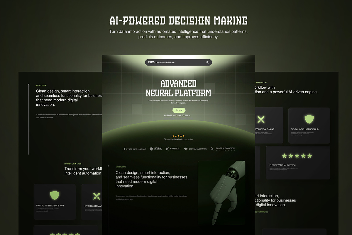 NEXAR – Futuristic Typeface, a Font by Brainwave (Photo 3 of 8)