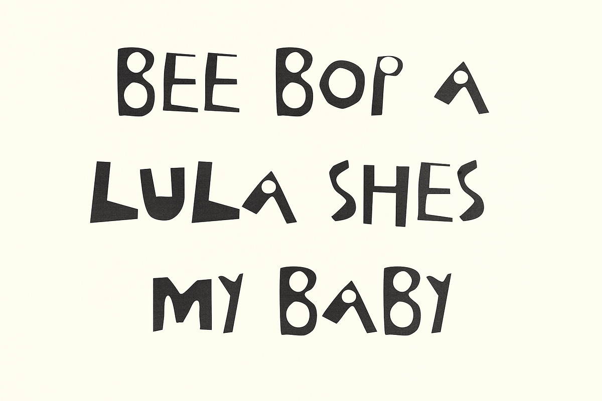 The Cutouts - Collage Display Font, a Handwritten Font by Madeline ODonoghue Design (Photo 9 of 9)