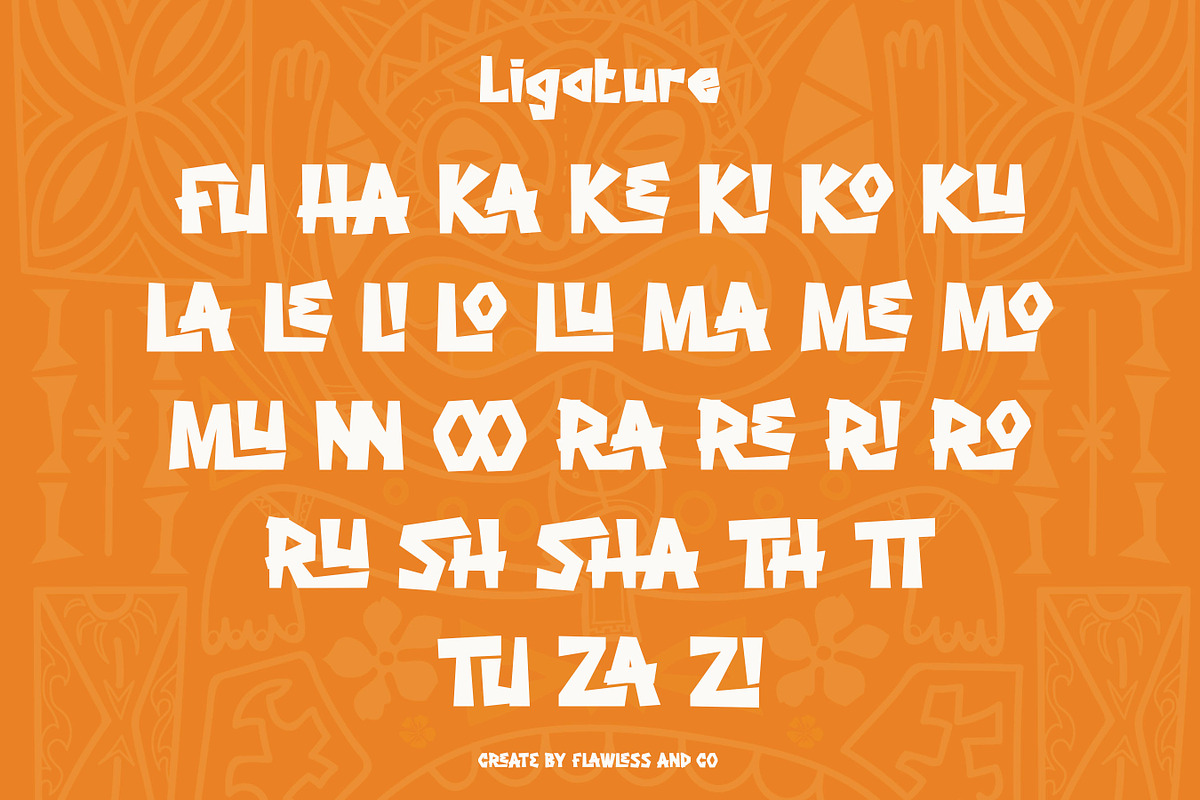 Gheomera - Display Font, a Font by Flawless And Co (Photo 9 of 10)