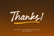 Shigetla, a Script Font by Gatype (Thumbnail 8 of 8)