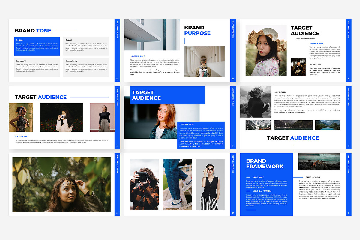 Brand Strategy PowerPoint Template, a Presentation Template by Gaize (Photo 10 of 11)
