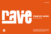 Valvela Bold Modern Logo Font, a Sans Serif Font by Vadovastd (Thumbnail 6 of 9)