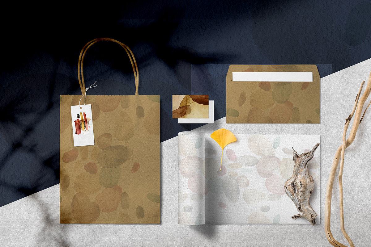 Watercolor Shapes & Texture, an Object Graphic by FineArt (Photo 9 of 16)