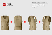 Vest V.01 Mockup, a Shirt Mockup by Mildstudio (Thumbnail 3 of 6)