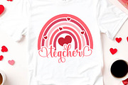 Valentine’s Day Teacher SVG Bundle, an Object Graphic by EllaMaiyaali (Thumbnail 4 of 7)