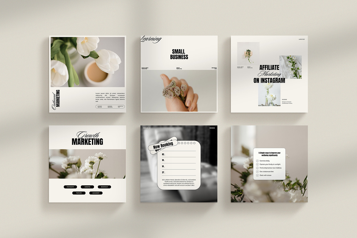 NOLE / Social Media Kit (III), a Social Media Template by Wildnun Studio (Photo 5 of 23)
