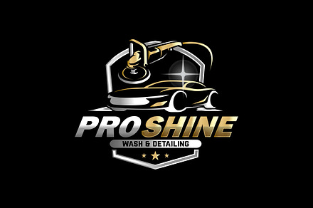 Car Wash and Detailing Logo Template