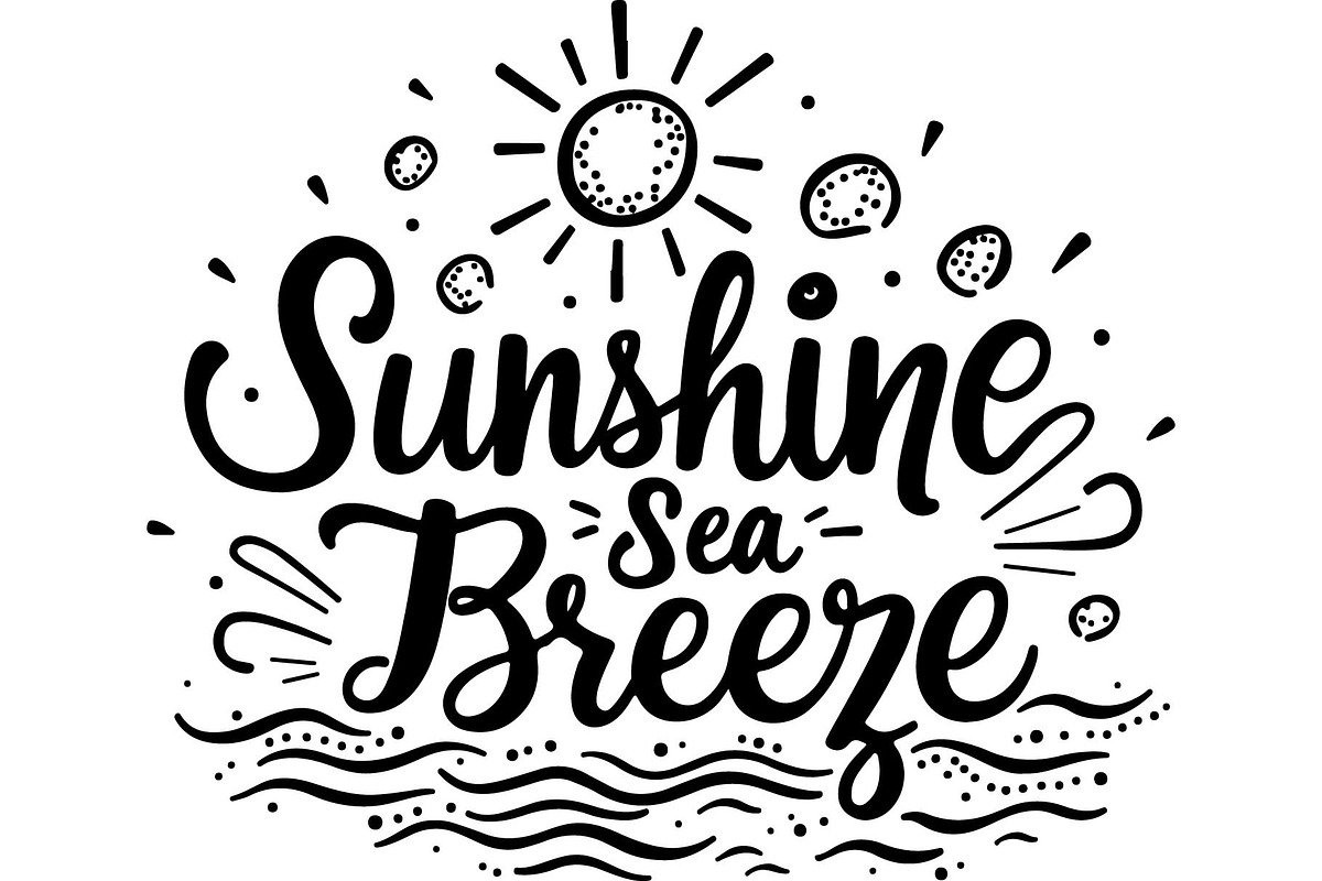 Summer T-Shirt Designs SVG Set, an Object Graphic by jahid234 (Photo 4 of 9)