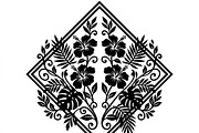 60 Romantic Diamond Wall Floral, a Decorative Illustration by Amazin_art (Thumbnail 42 of 42)