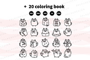 Raccoon Character Bundle, an Animal Illustration by Palau (Thumbnail 8 of 9)