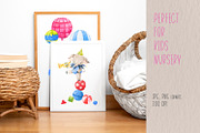 Watercolor Circus Animals Clipart, an Animal Illustration by the_myro (Thumbnail 13 of 16)
