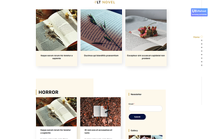 LT Novel - Book WordPress Theme