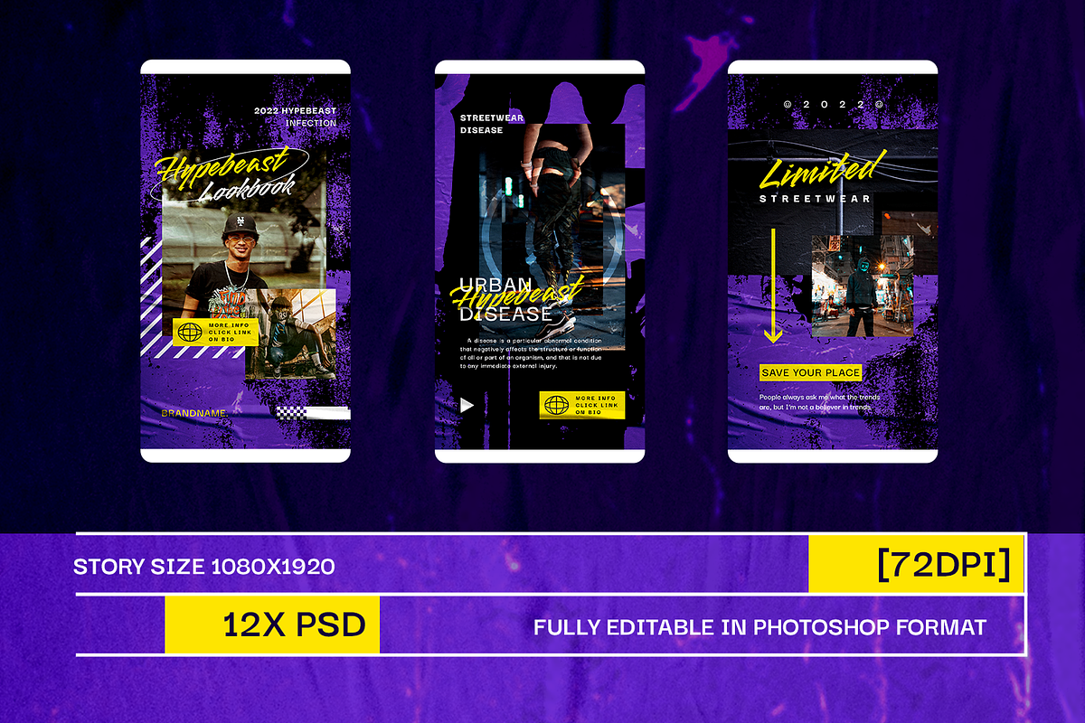 Grafit Urban Instagram Template, a Social Media Template by Creatchees.std (Photo 5 of 5)